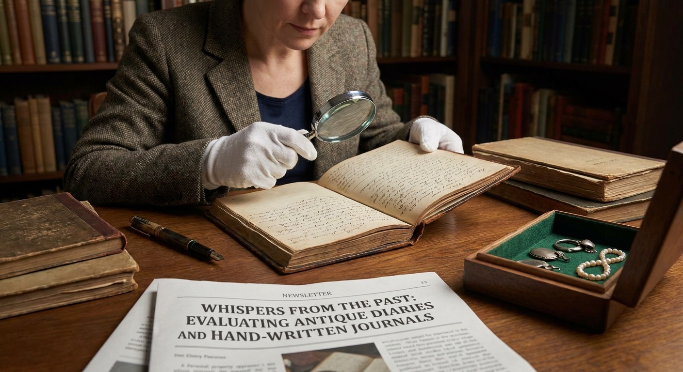 Whispers from the Past: Evaluating Antique Diaries and Hand-Written Journals